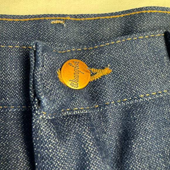 Wrangler Bootcut 936DEN Cowboy Cut Regular Fit Jeans Mens 36 x 38 Dark Blue - Picture 2 of 8